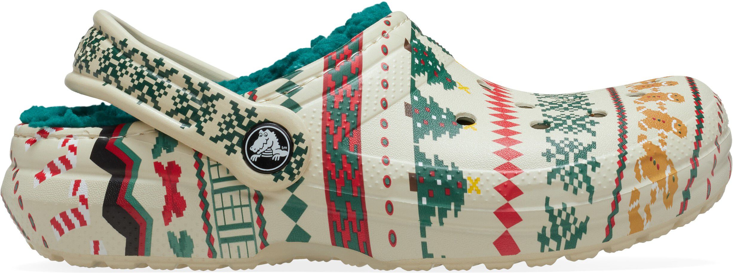 Classic Lined Fair Isle Clog T Bone/Mlti