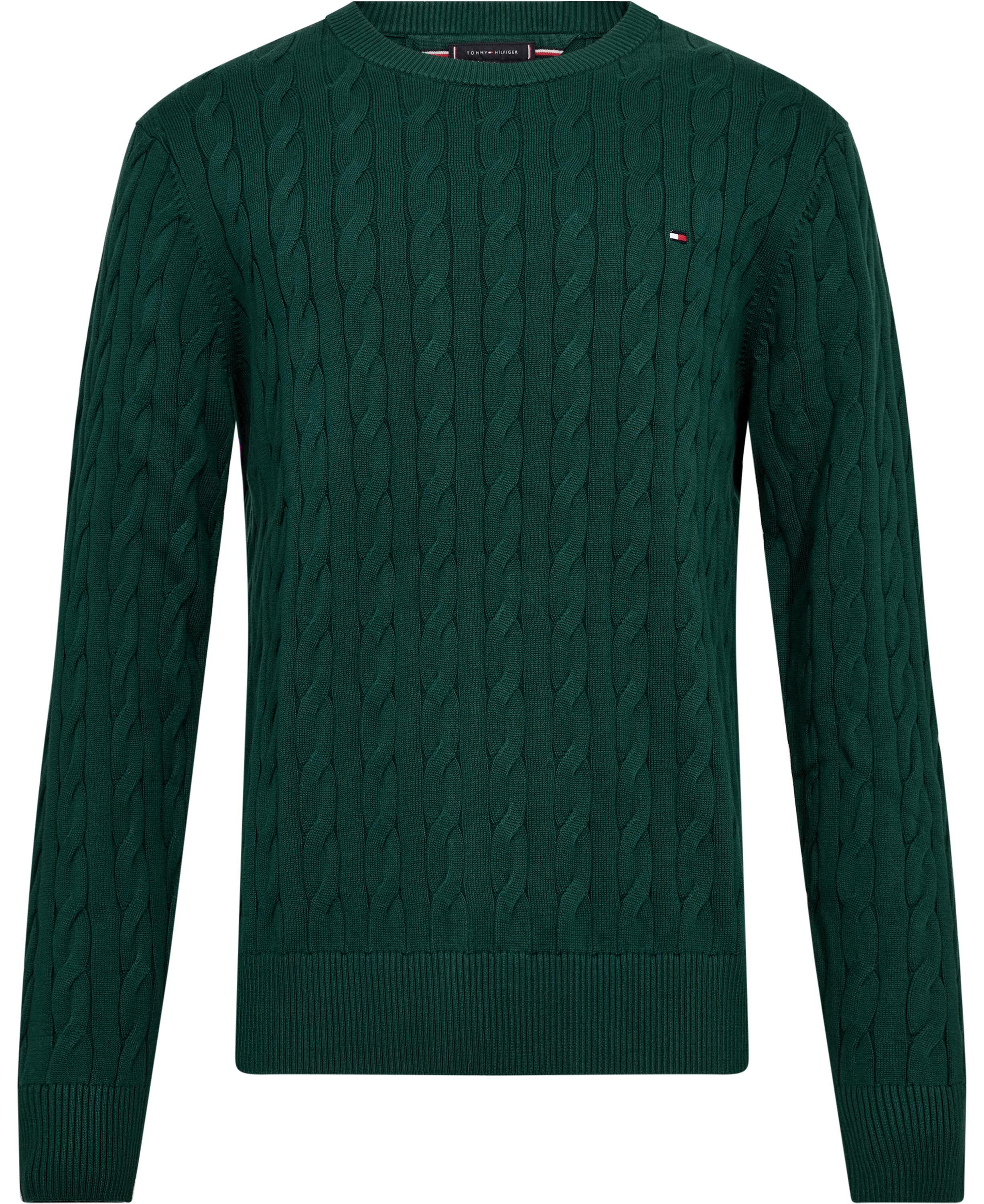 CLASSIC COTTON CABLE CREW NECK