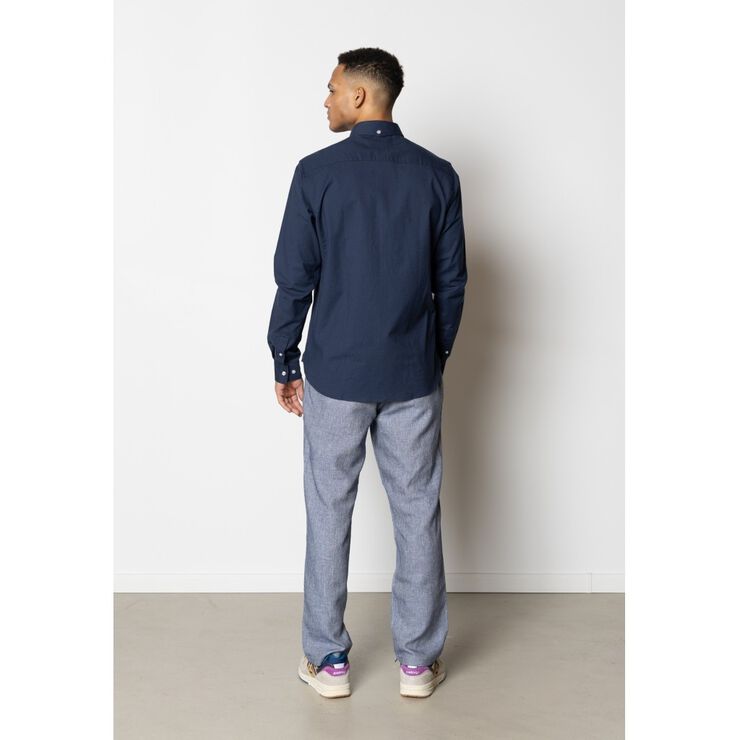 Oxford Stretch Plain L/S