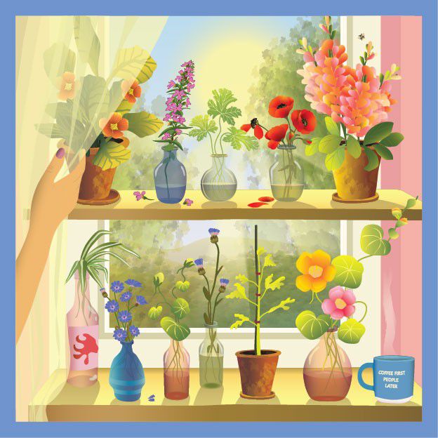 PLANTS & ME - puslespil med 500 brikker