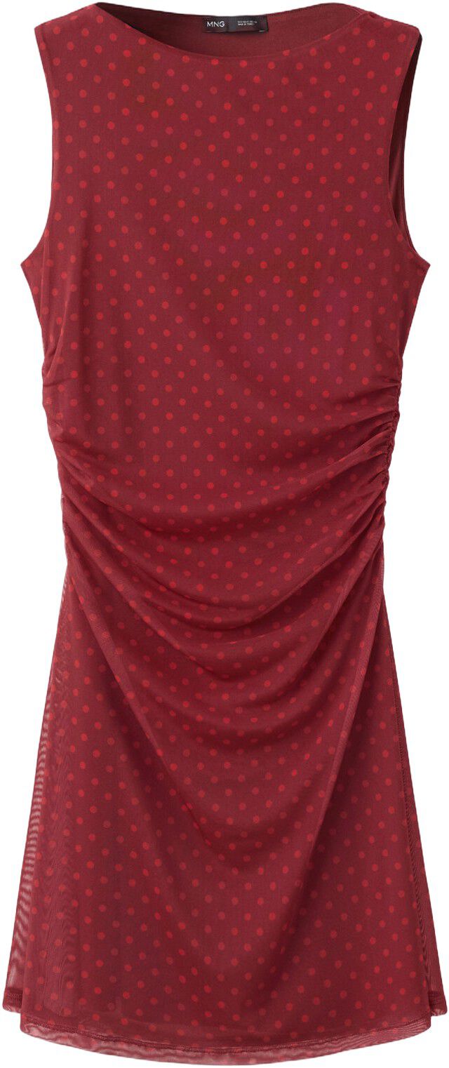 Polka dot tulle dress