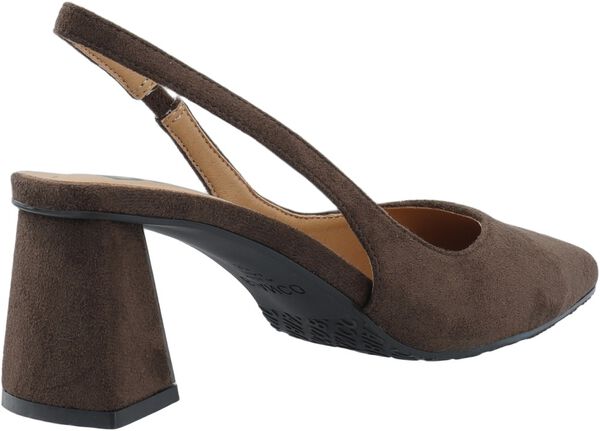 BIAMARALYN Slingback Faux Suede