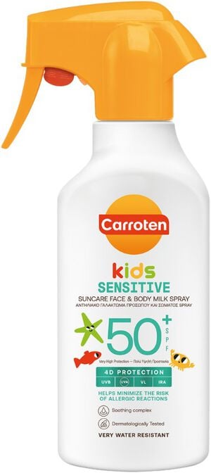 Carroten Kids Sensitive Milk Trigger SPF 50+