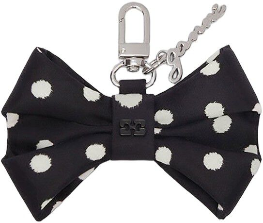 Bow Charm Printed Nylon