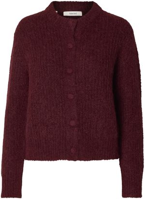 SLWGABRIELLA LS BUTTON CARDIGAN NOO