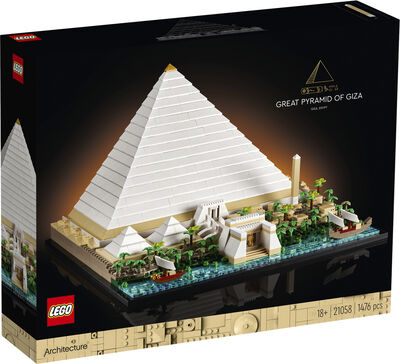 Den store pyramide i Giza 21058
