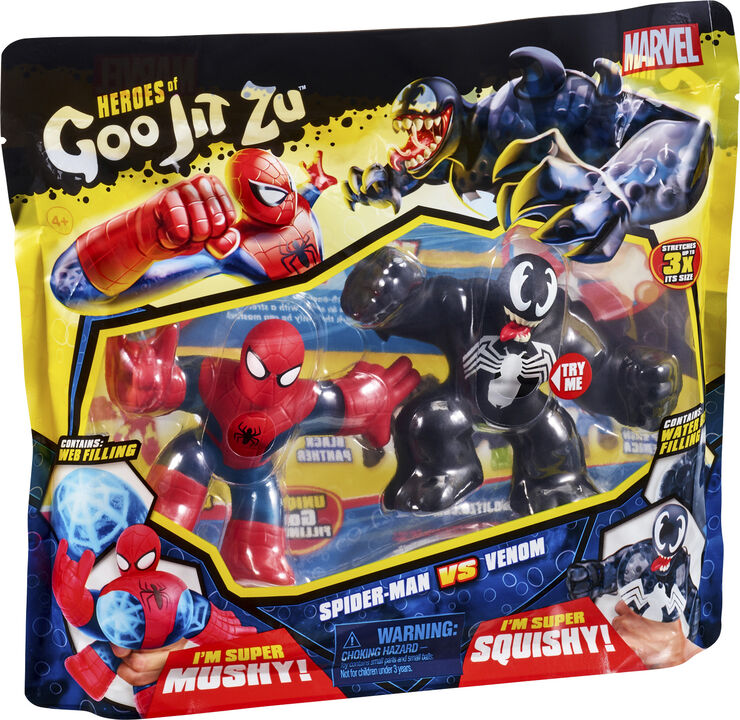 Goo Jit Zu Marvel Superheroes Two Pack Fran Goojitzo 349 00 Sek Magasin Se