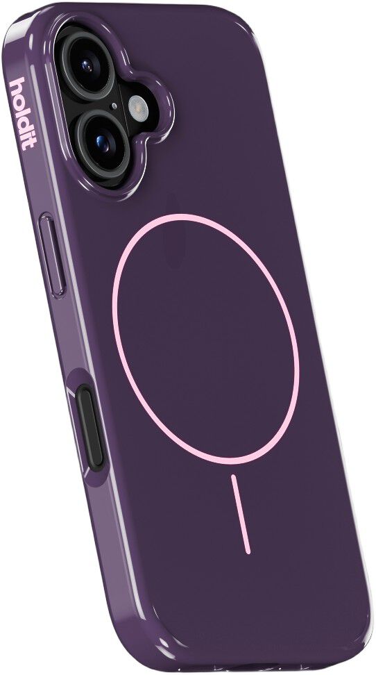 Mono Case Magsafe iPhone 16 Deep Plum/Pink