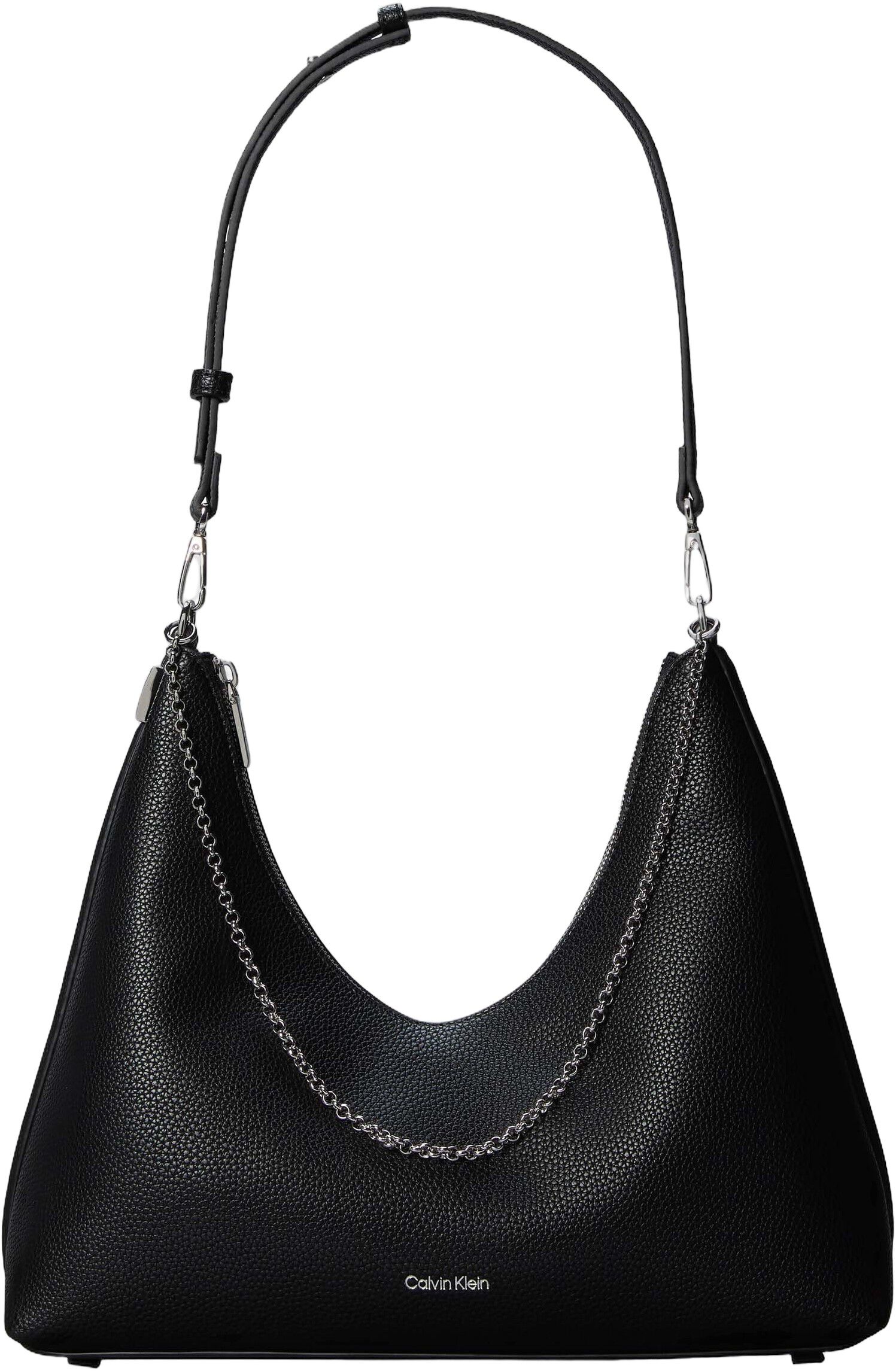 EMBLEM HW PEBBLE SHOULDER BAG