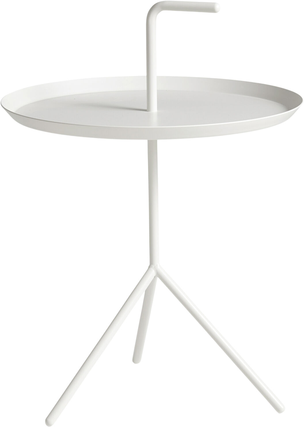 DLM-&Oslash;48 x H65-White powder coated s