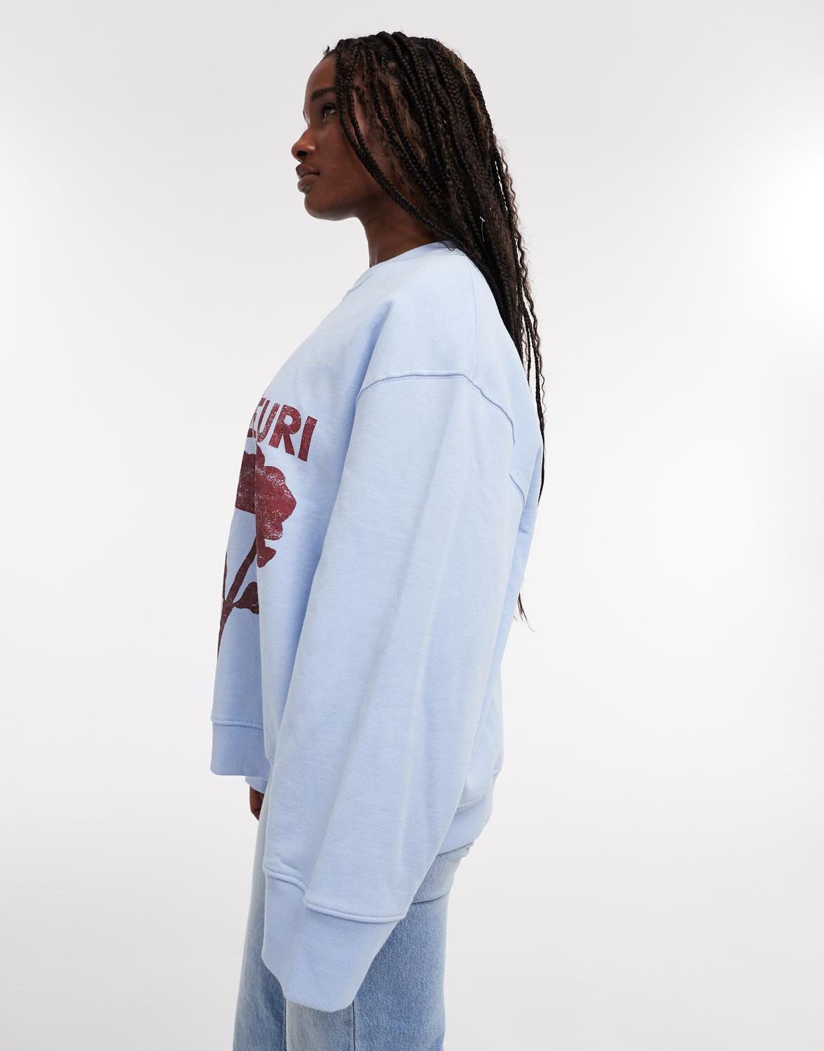 Tsgaby Graphic Fleur Oversized Sweat Jrs