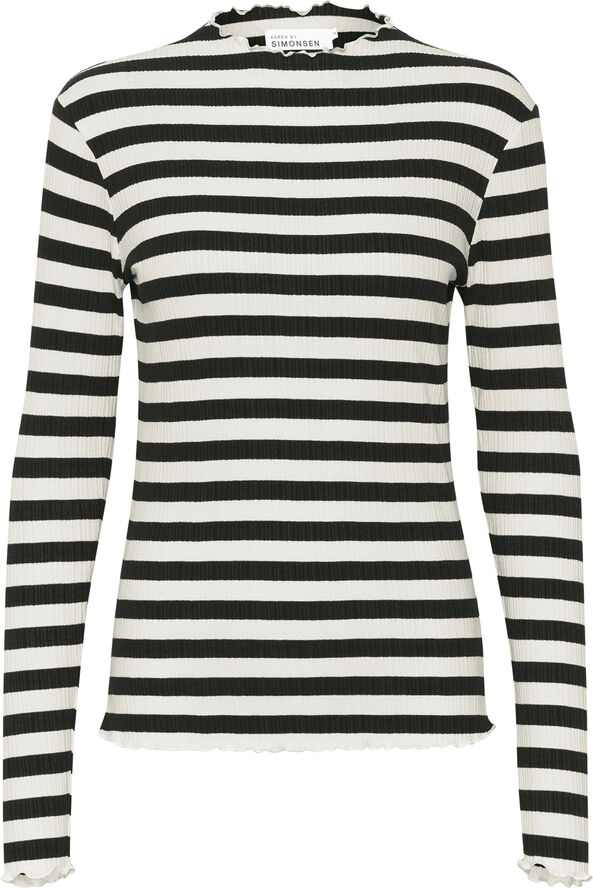 CandaceKB Big Stripe LS