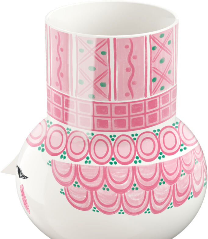 Olga Vase H15 cm pink