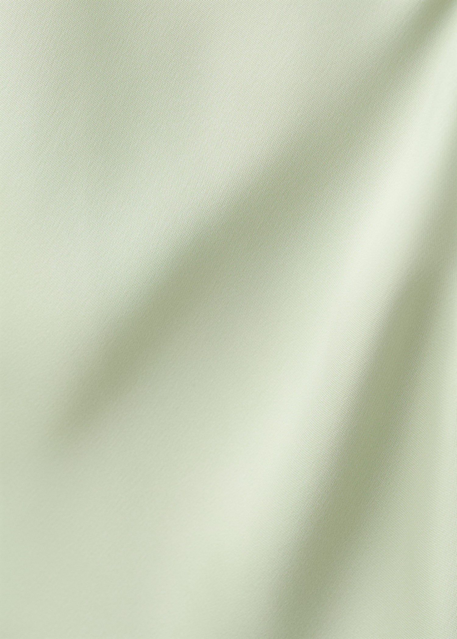 Lace detail satin top