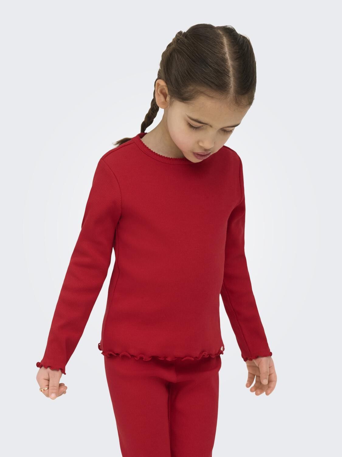 KMGTRINNY SLD LS ONECK TOP JRS NOOS