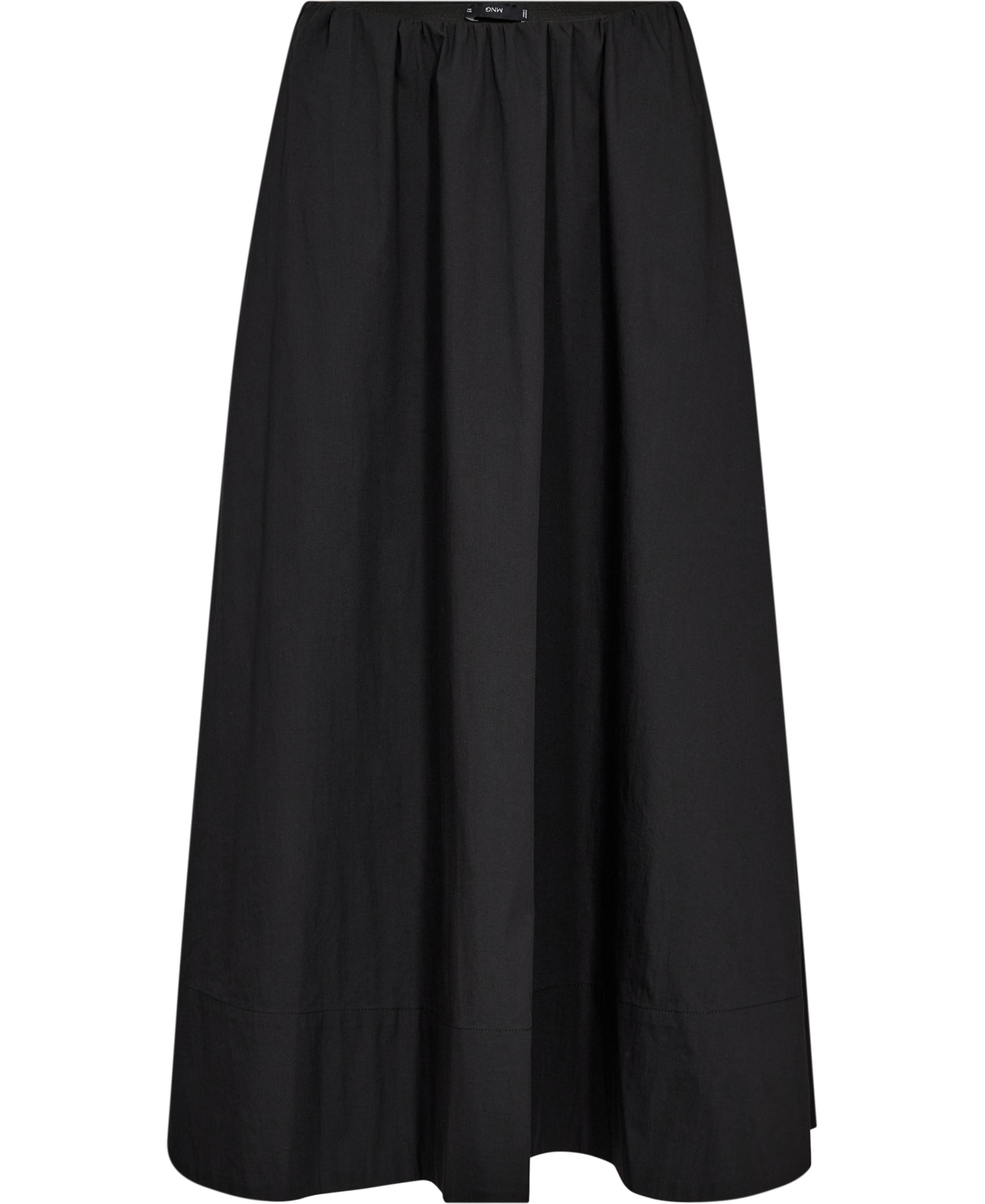 Flared cotton skirt
