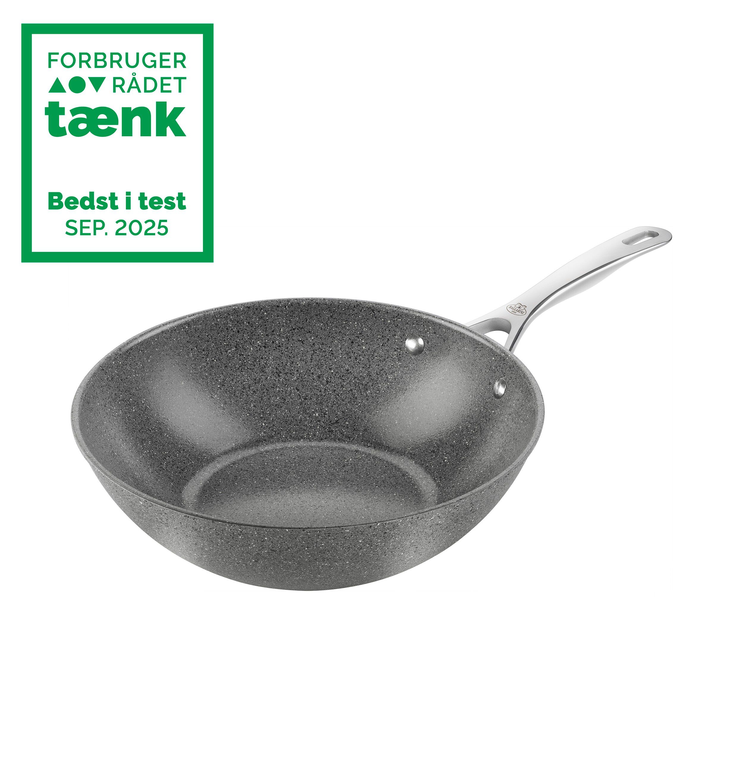Salina Ceramic Wok, 30 cm, Aluminum, Titanf&ouml;rst&auml;rkt keramisk non-stick