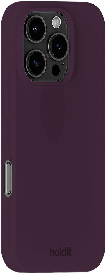 Silicone Case iPhone 16 Pro Deep Plum