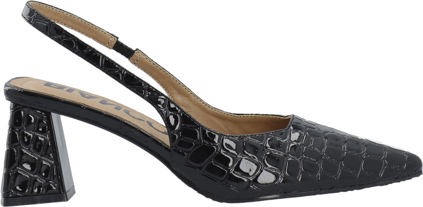 BIAMARALYN Slingback Croco Patent