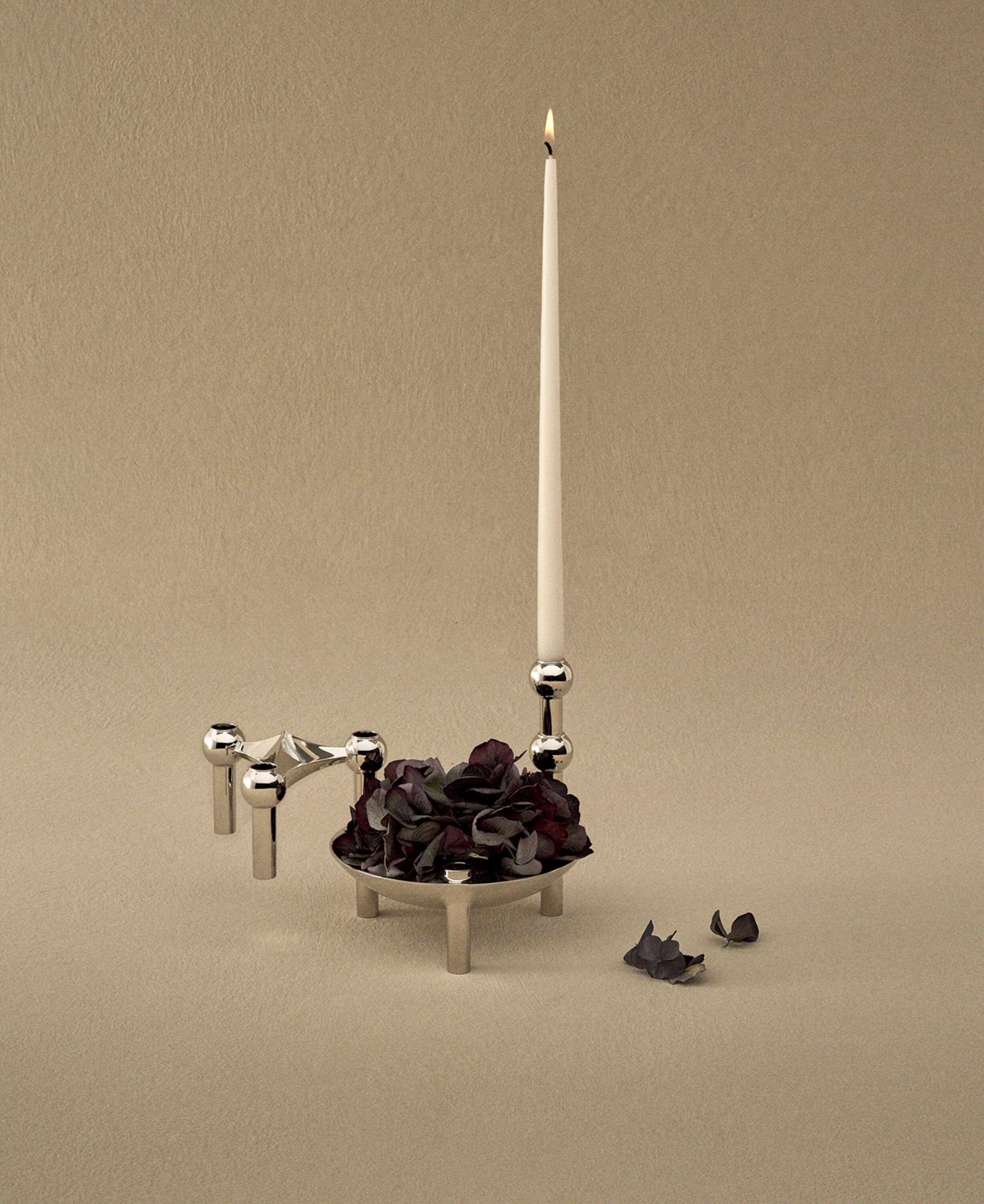 STOFF Nagel&reg; vase til lysestage, krom