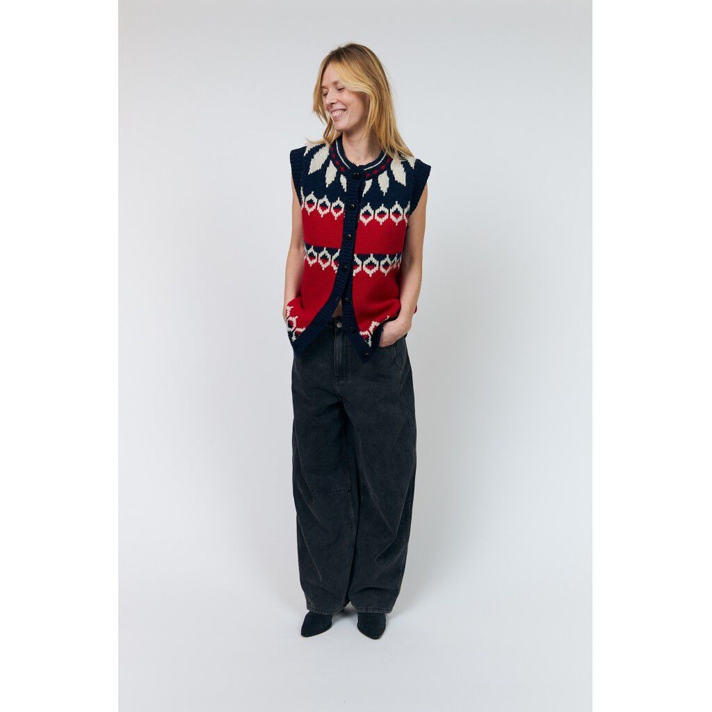 Cleoll Knit Vest Sl