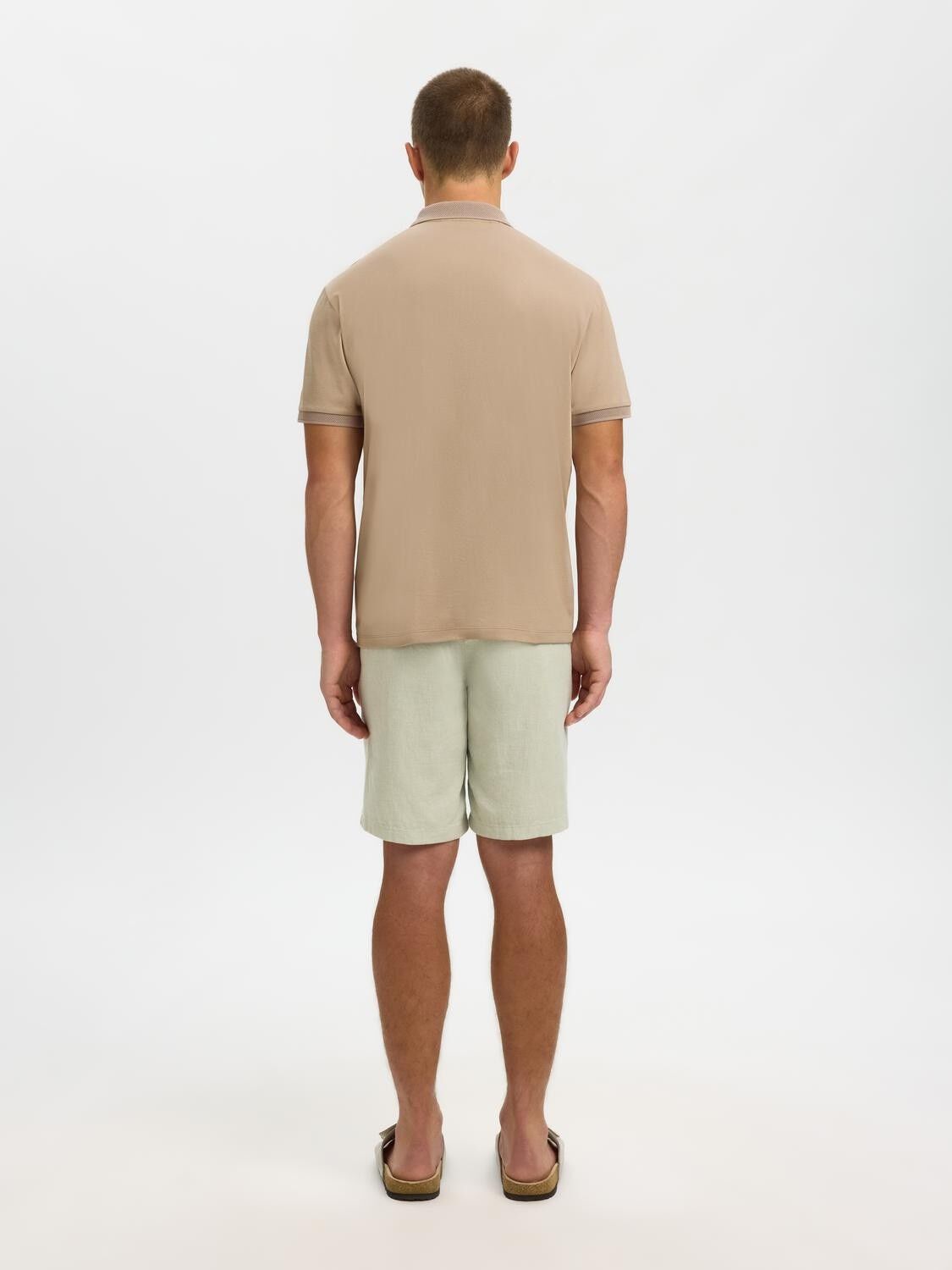 SLMFAVE ZIP SS POLO NOOS