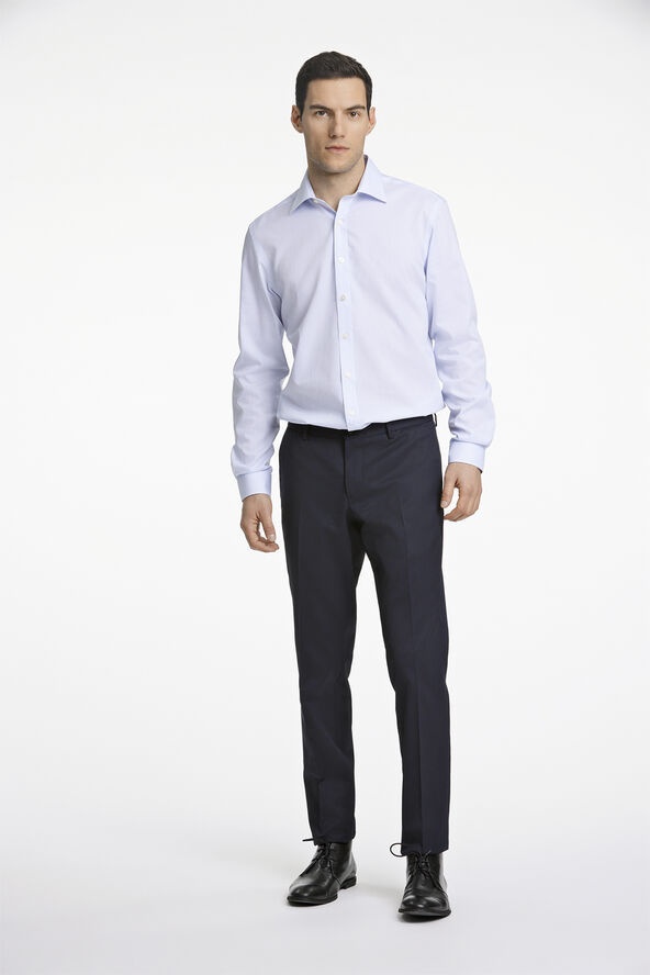 Technical striped shirt L/S