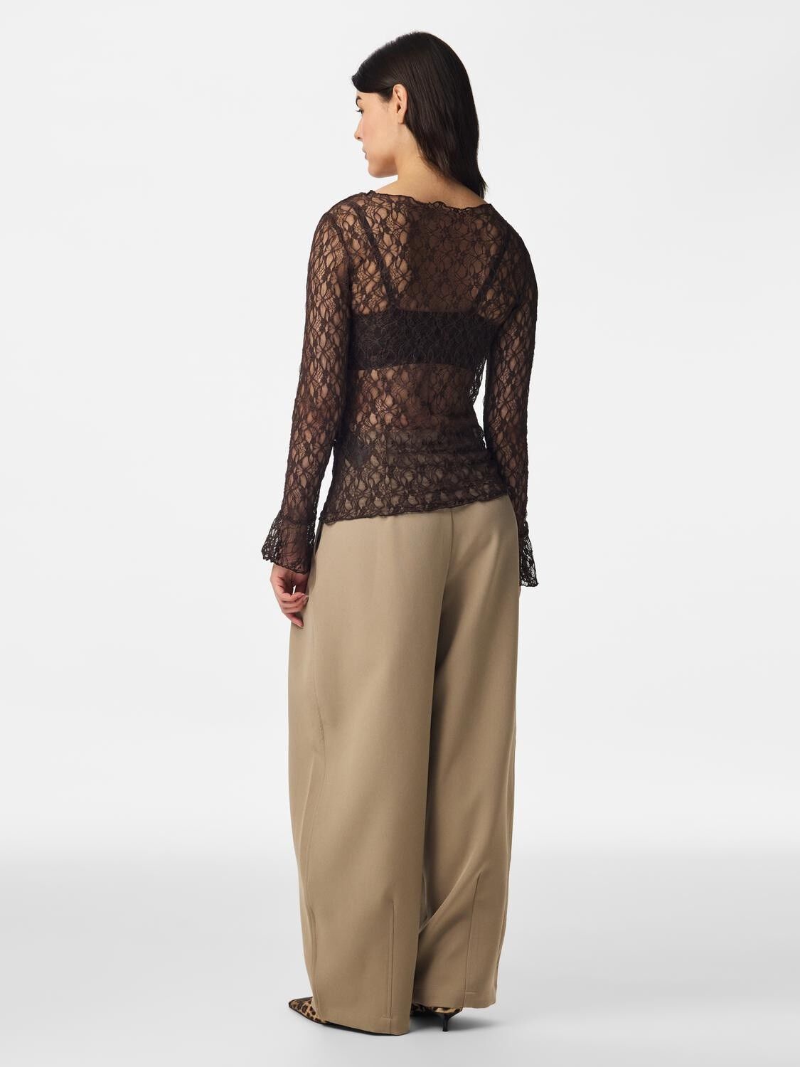 Pcflaise Ls Lace Top Jrs D2D