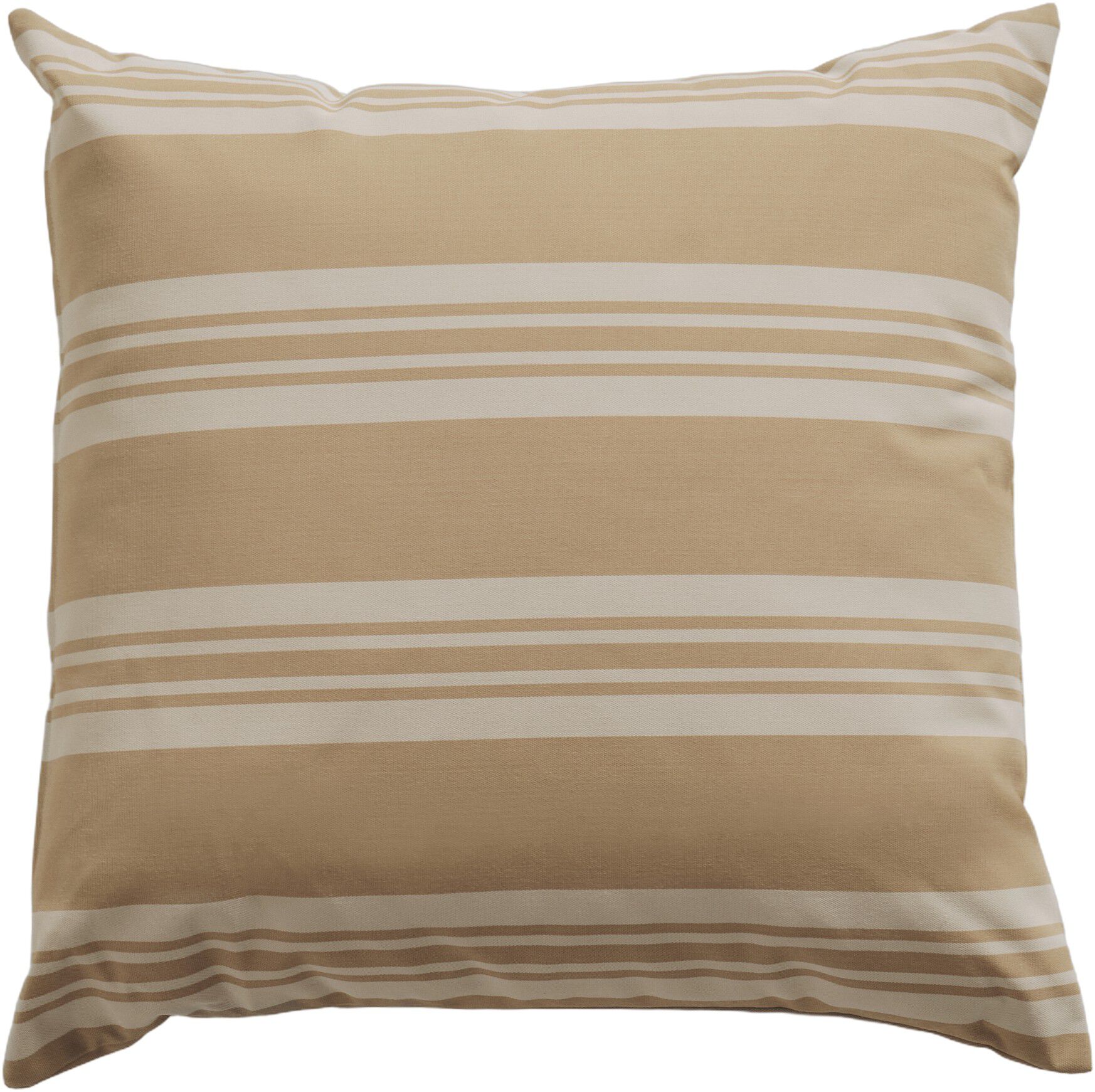 Fossflakes utomhuskudde 50x50 cm. Beige randig