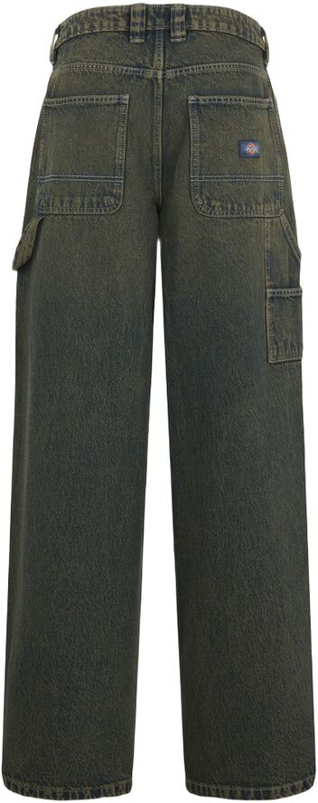 X LOOSE DENIM CARPENTER PANT W GREE
