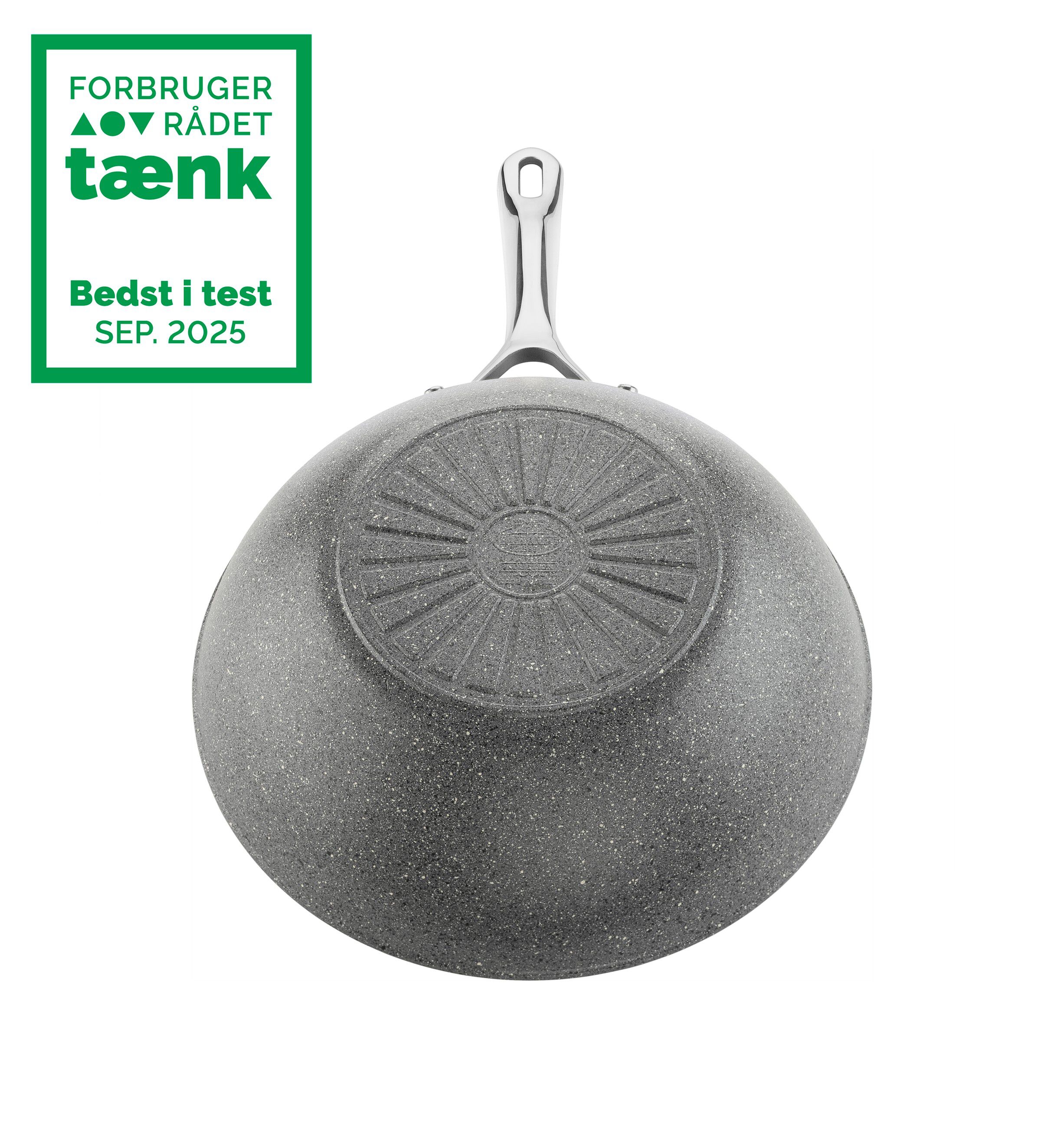 Salina Ceramic Wok, 30 cm, Aluminum, Titanf&ouml;rst&auml;rkt keramisk non-stick