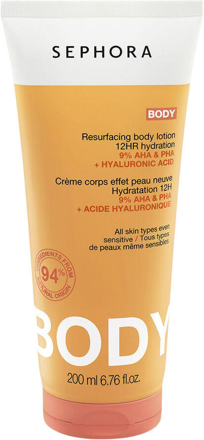 Bodycreme med "Ny hud" effekt - Fugtning i 12 timer