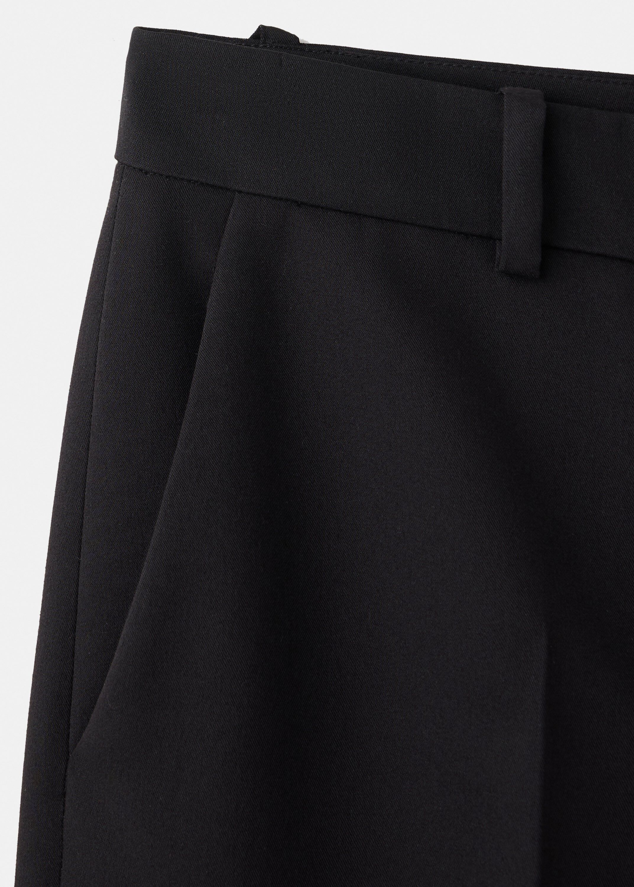 Straight suit trousers