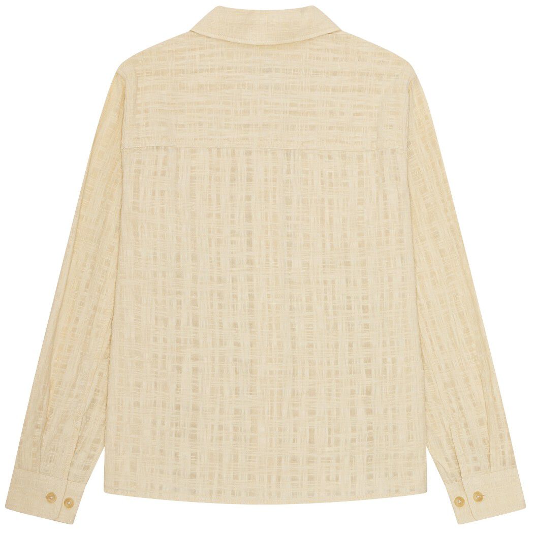Textured Slub Overshirt