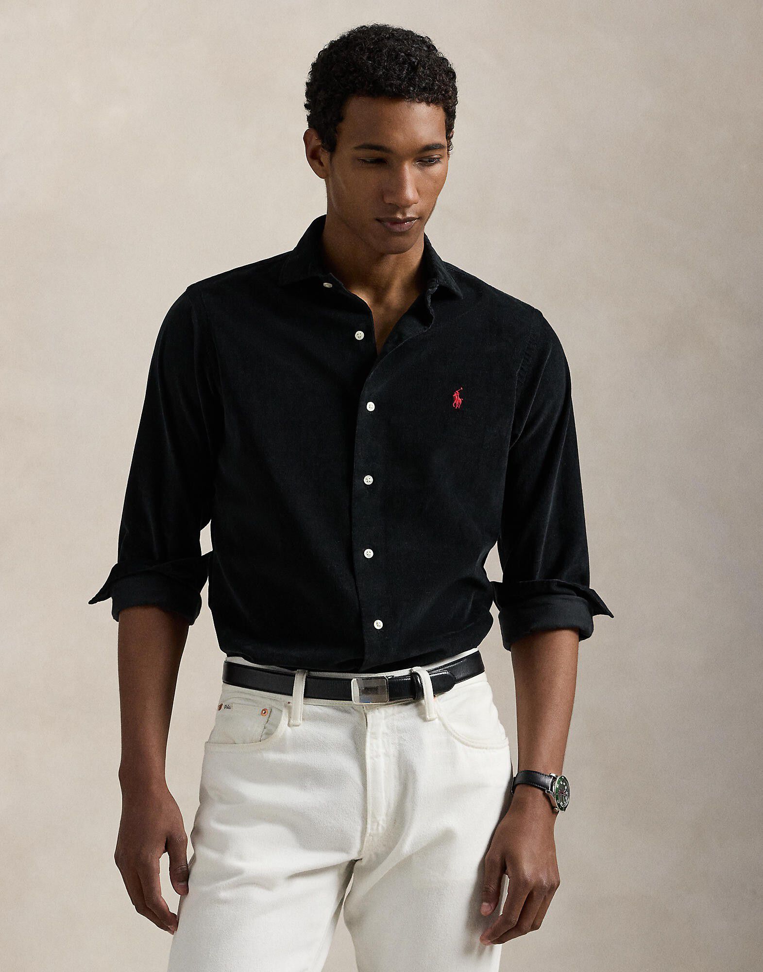 Custom Fit Corduroy Shirt