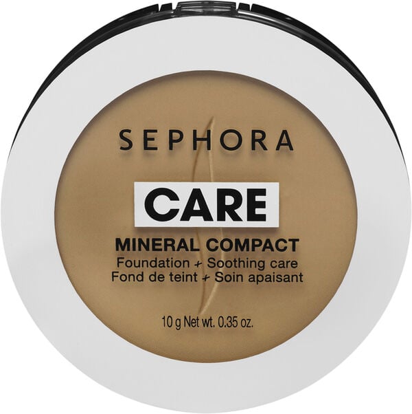 Vårdande mineralpuder (Care Minéral Compact) - Foundation + Lugnande v