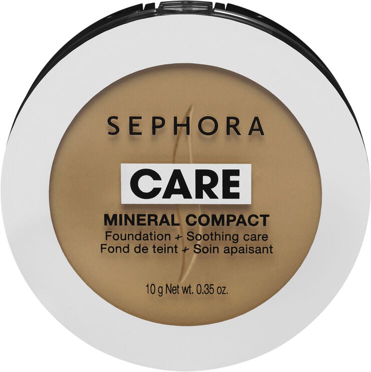 Vårdande mineralpuder (Care Minéral Compact) - Foundation + Lugnande v