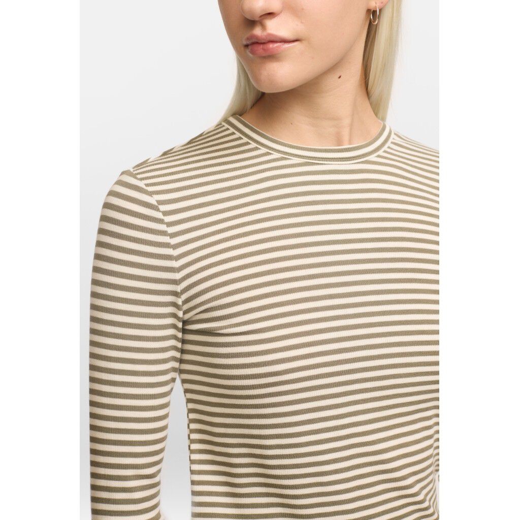 SRFenja Stripe O-neck Top
