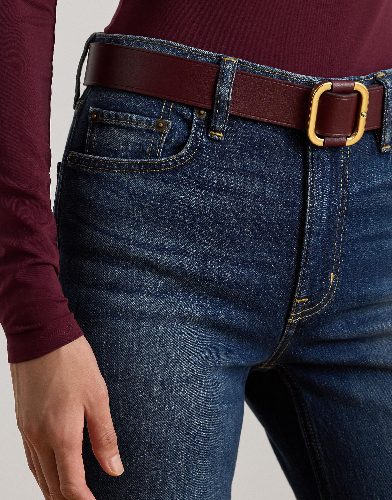 High-Rise Straight Jean