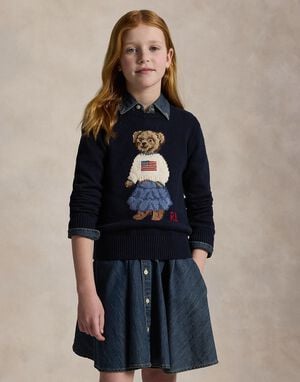 COTTON-ICONIC BEAR-TP-SWT
