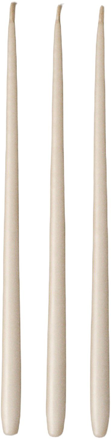 STOFF candles by Ester&Erik - 6 stk i gave&aelig;ske, hvid