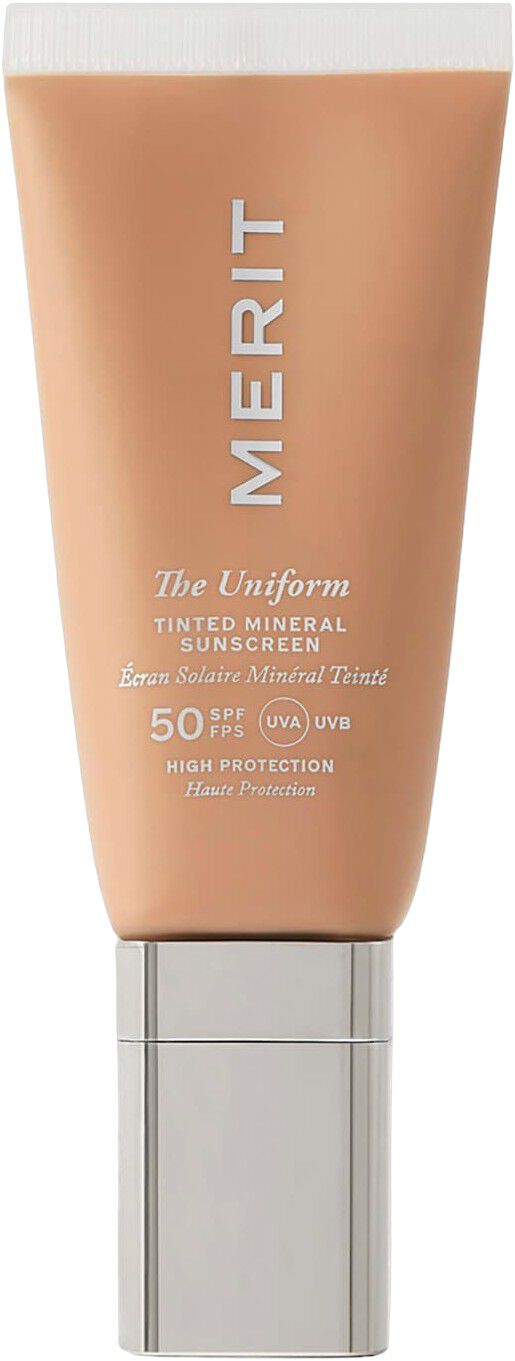 The Uniform - Flytande tonat mineraliskt solskydd SPF 50