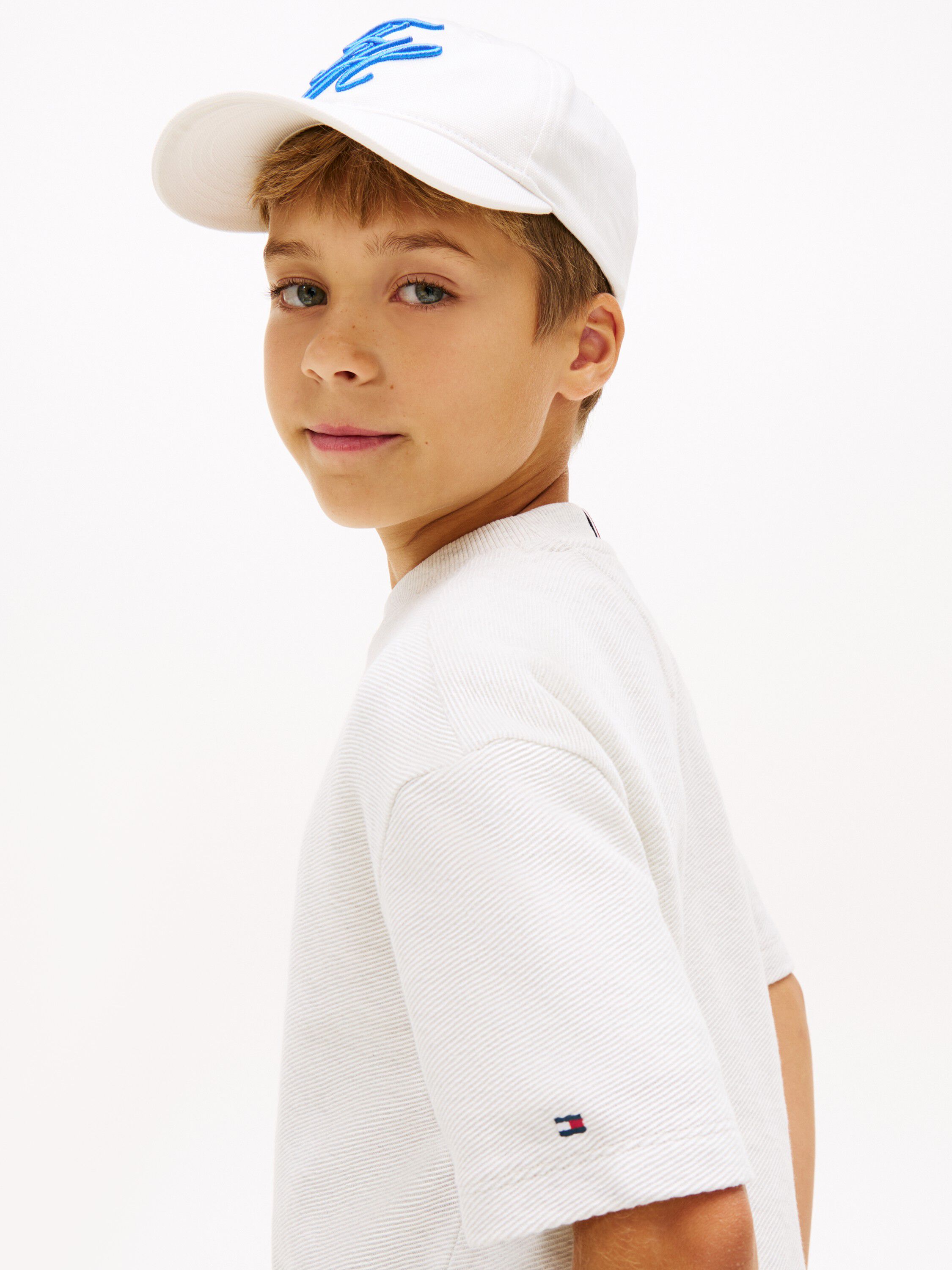 Logo Embroidery Jersey Twill T-Shirt