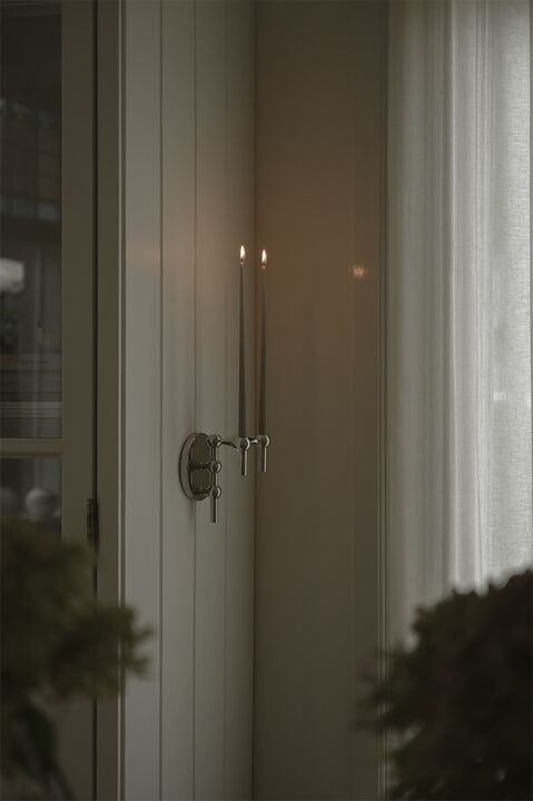 STOFF Nagel wall hanger - chrome