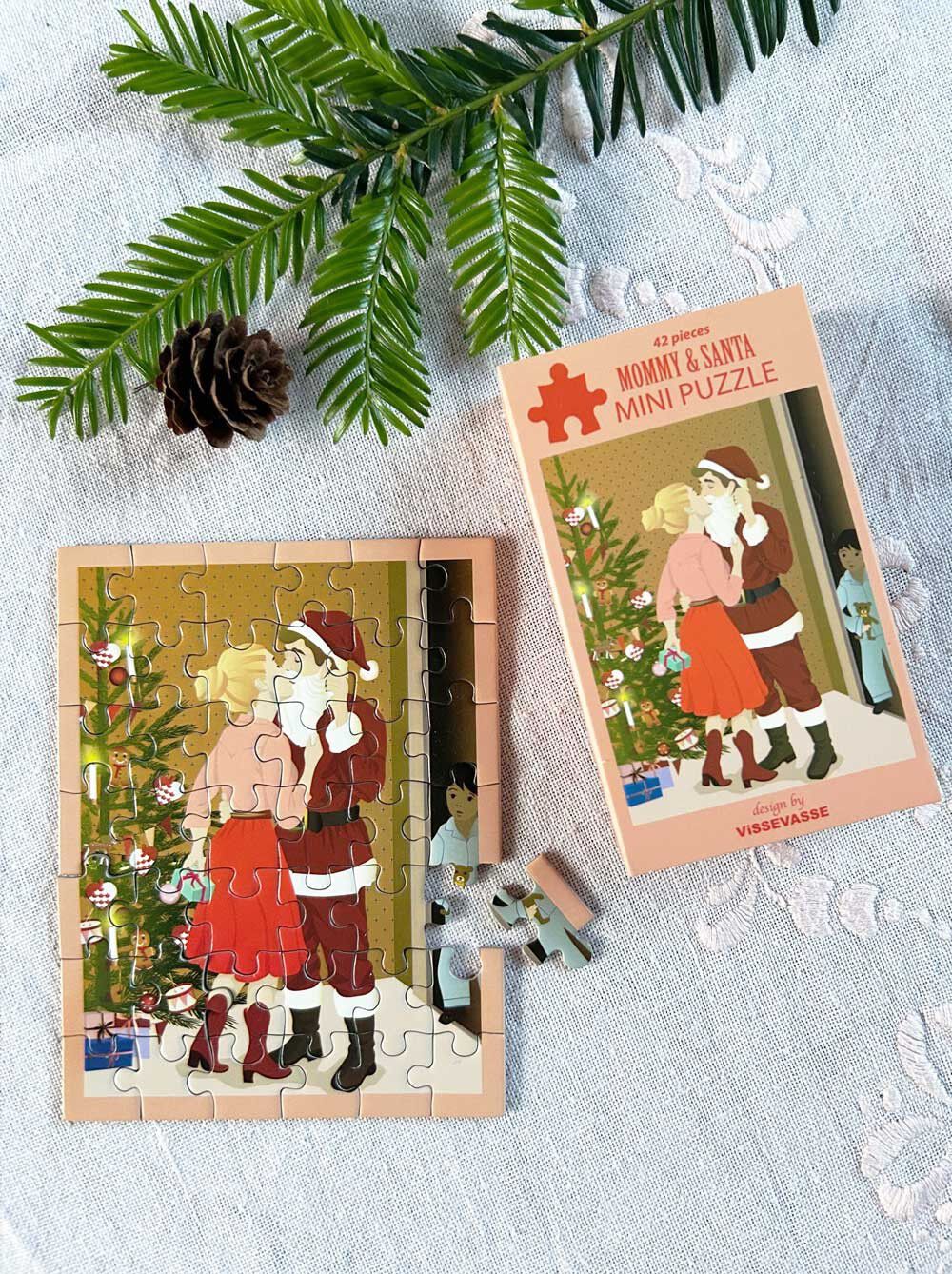 MOMMY & SANTA - minipuslespil