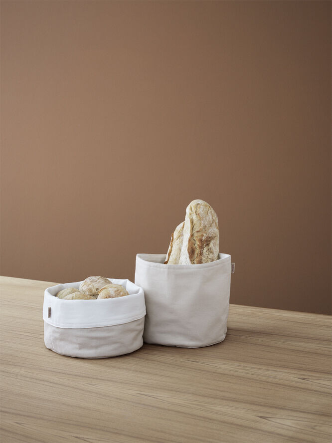 Stelton brödpåse sand / white