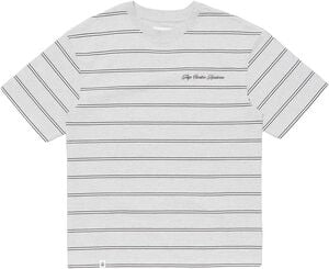 Bolton T-Shirt - Grey Marl/White