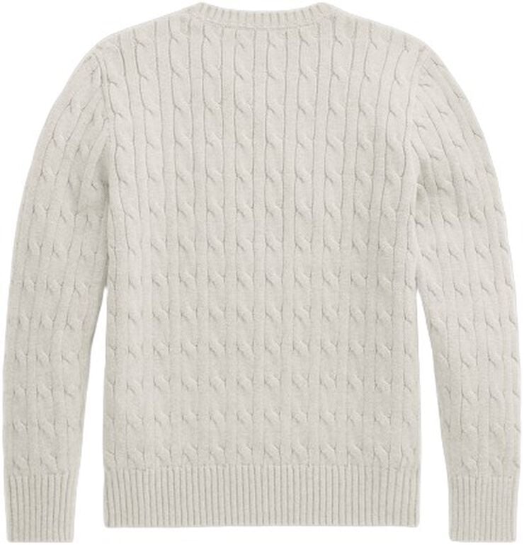 Cable-Knit Cotton Sweater