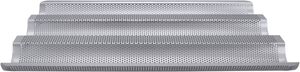 BAGUETTEFORM 37 x 24 cm / H 2,5 cm silver