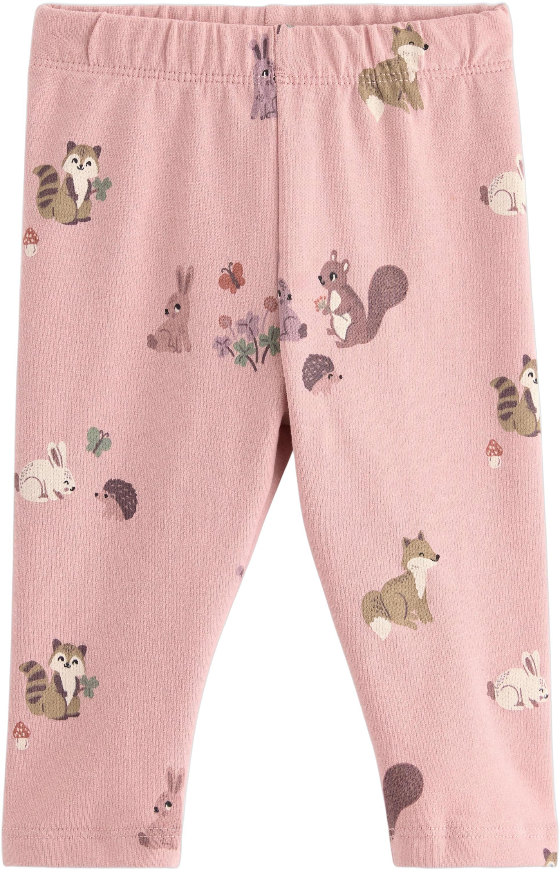 Soft leggings in cotton jersey with